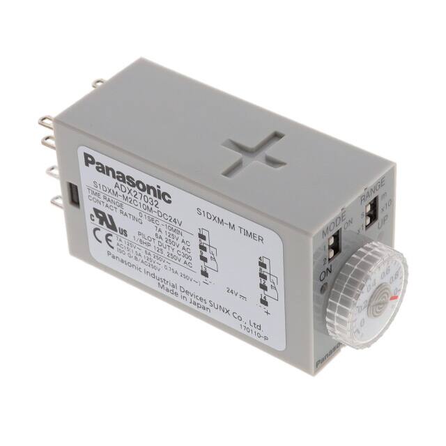 S1DXM-M2C10M-DC24V Panasonic Industrial Automation Sales  Time Delay Relays